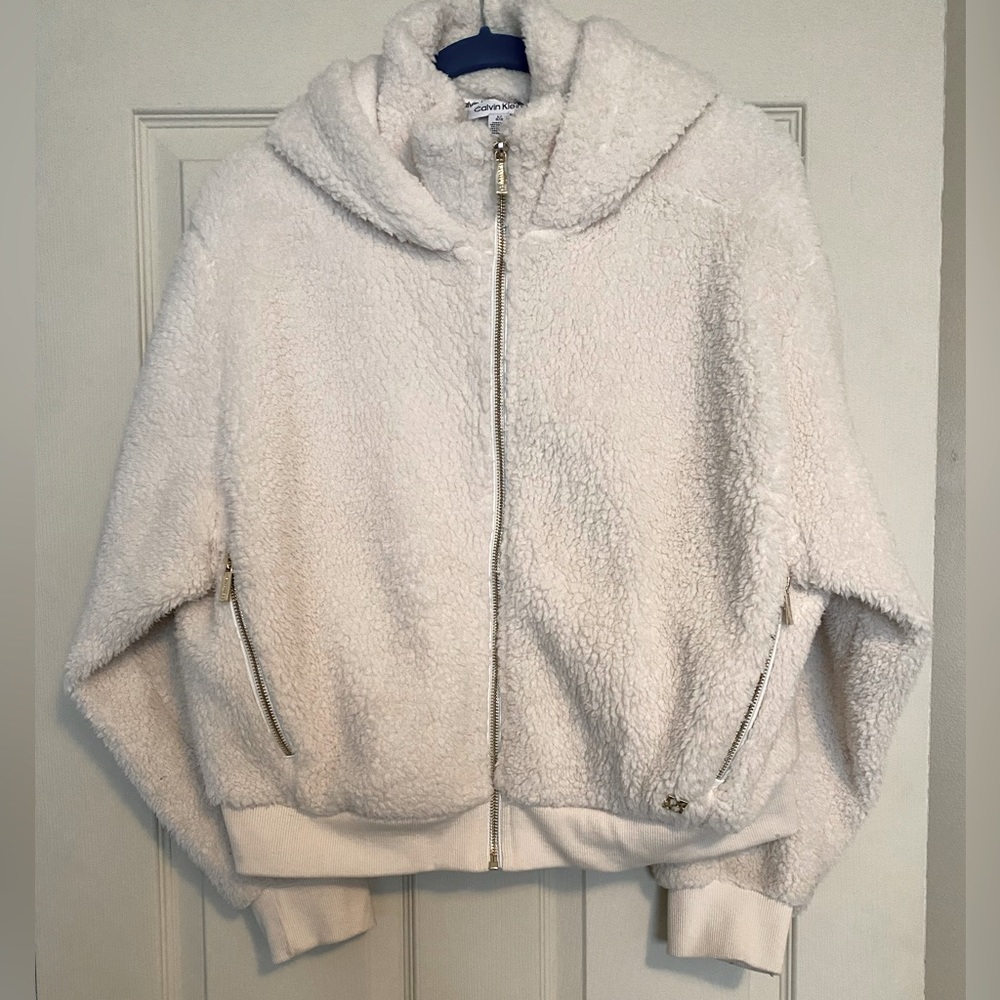 Calvin Klein teddy jacket